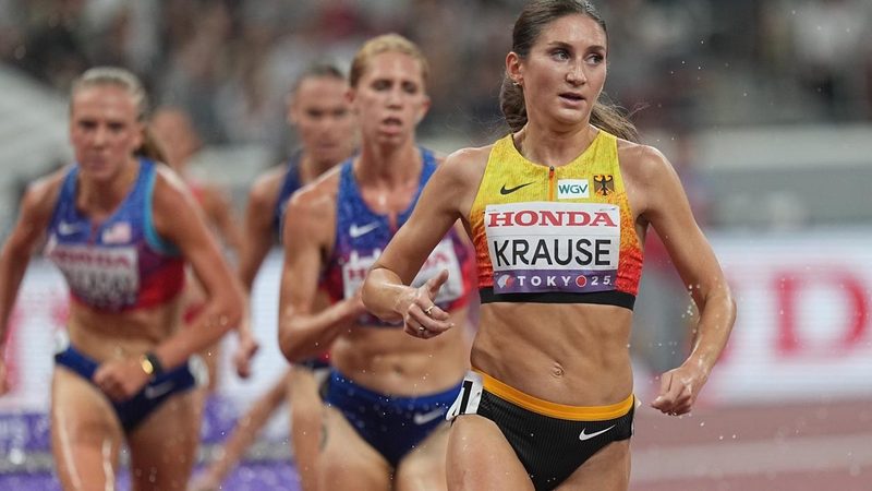 Gesa Krause mit persönlicher Bestleistung über 1.500 m bei der Diamond League in Doha