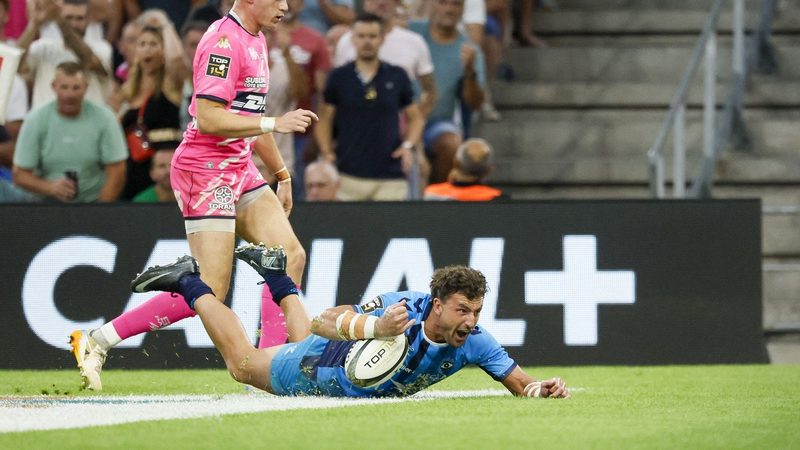 Le Montpellier Hérault Rugby s'impose face au Stade français et rejoint Toulouse en finale