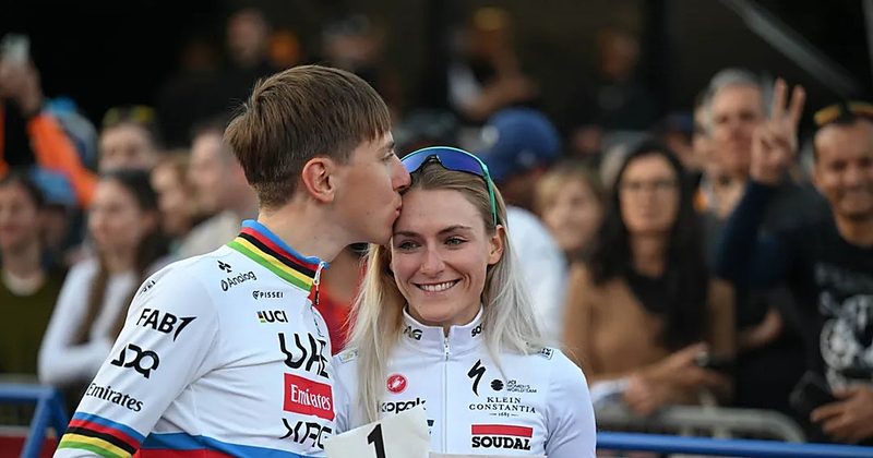 Zigart, novia de Pogacar, sufre grave accidente en el Tour de Suiza