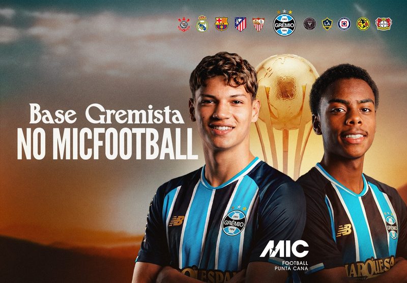 Grêmio se destaca em torneio sub-16 ao lado de Barcelona e Real Madrid