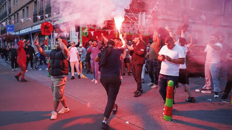 Marokko jubelt nach WM-Sieg, aber Krawalle überschattet die Feierlichkeiten in Den Haag