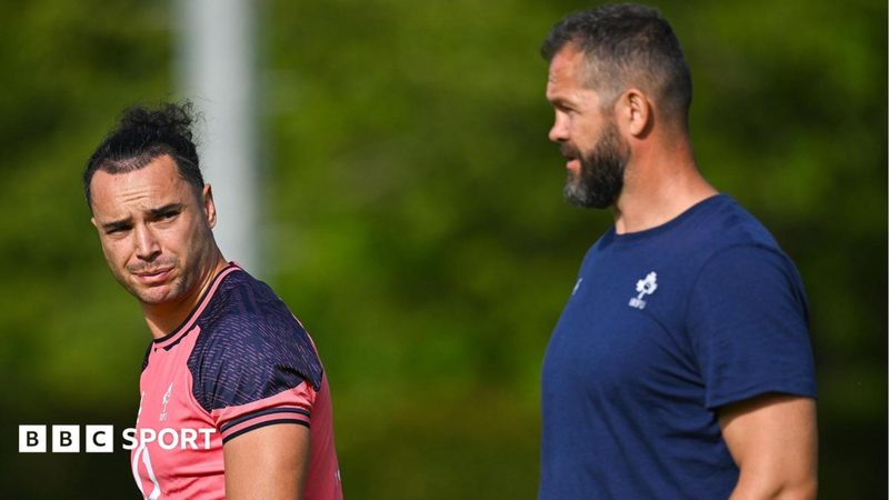 Andy Farrell Keeps Door Open for James Lowe's Return to Ireland in 2027 World Cup