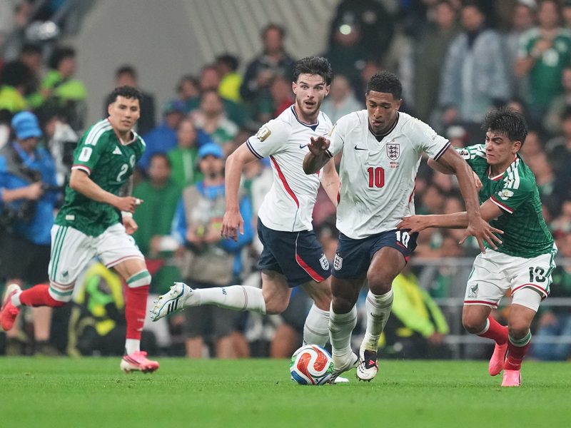 México e Inglaterra: Goles y emociones en el Azteca por los cuartos de final