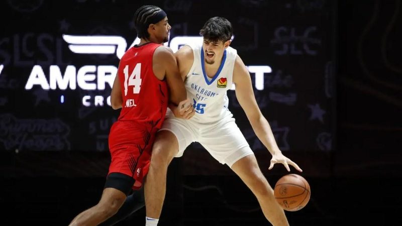 Aday Mara brilla en su debut con los Thunder: 10 puntos y 4 tapones en la Summer League