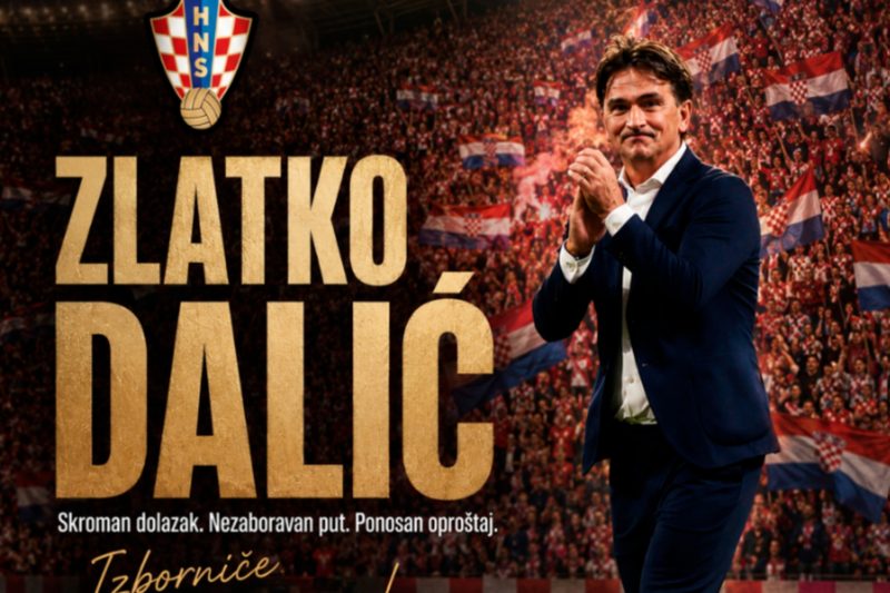 Zlatko Dalic se despide de la selección croata tras casi nueve años de éxitos