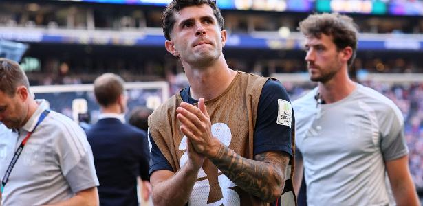 Christian Pulisic sofre lesão grave em derrota dos EUA para a Bélgica na Copa
