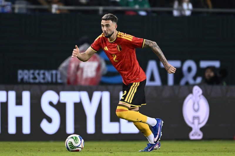 Zeno Debast se pierde el choque ante España por decisión del Sporting de Lisboa