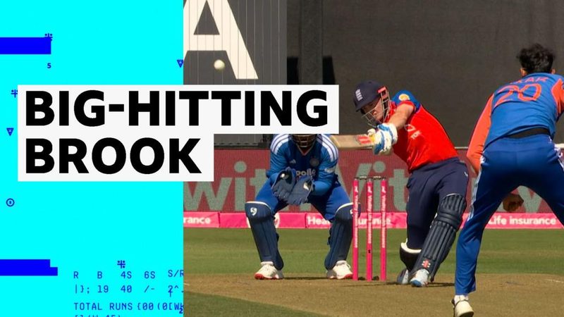 Harry Brook's Explosive 50 Powers England in Thrilling T20 Showdown Against India