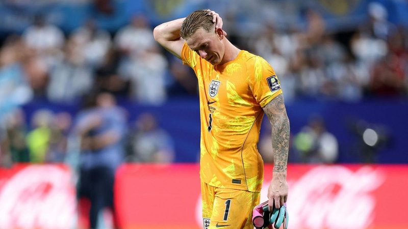 Messis Staunen über Pickfords überraschenden Spickzettel im WM-Halbfinale