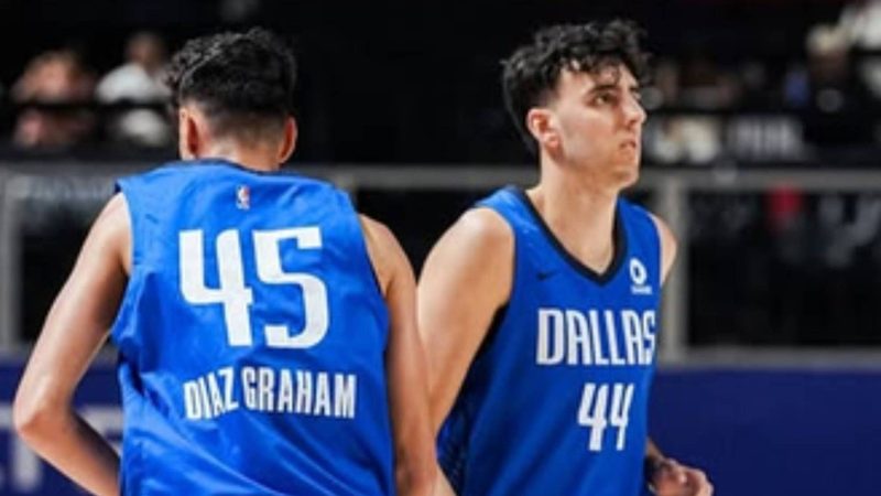 Díaz Graham brillan en la NBA: 13 puntos y 8 rebotes que los destacan
