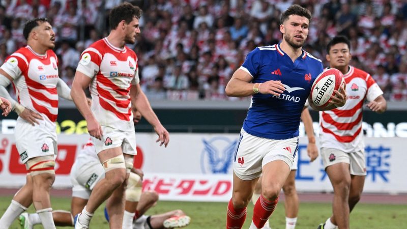 Le XV de France s'impose brillamment face au Japon (15-42) et termine sa saison en beauté