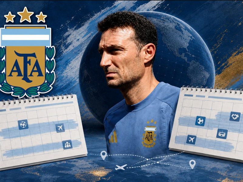 Argentina se prepara para una nueva era: seis amistosos antes de decidir el futuro de Scaloni