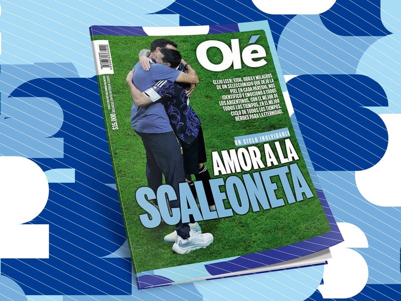Olé presenta "Amor a la Scaloneta": el legado de Messi y Scaloni en un libro histórico