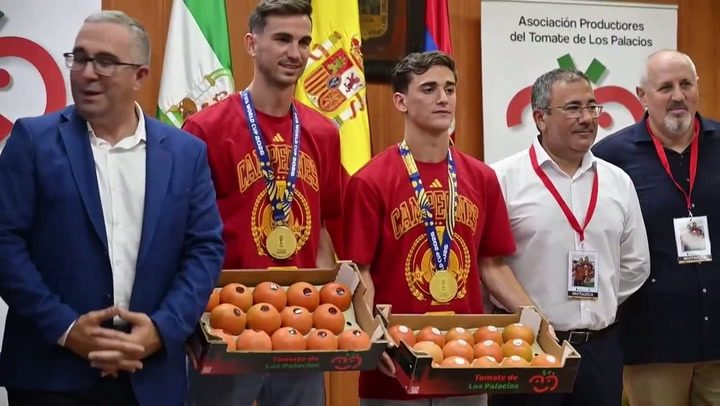 Spanish Stars Celebrate World Cup Win with Unique Tomato Tribute