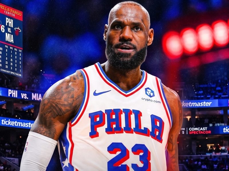 LeBron James enfrenta su mayor reto en Philadelphia: romper 43 años de sequía