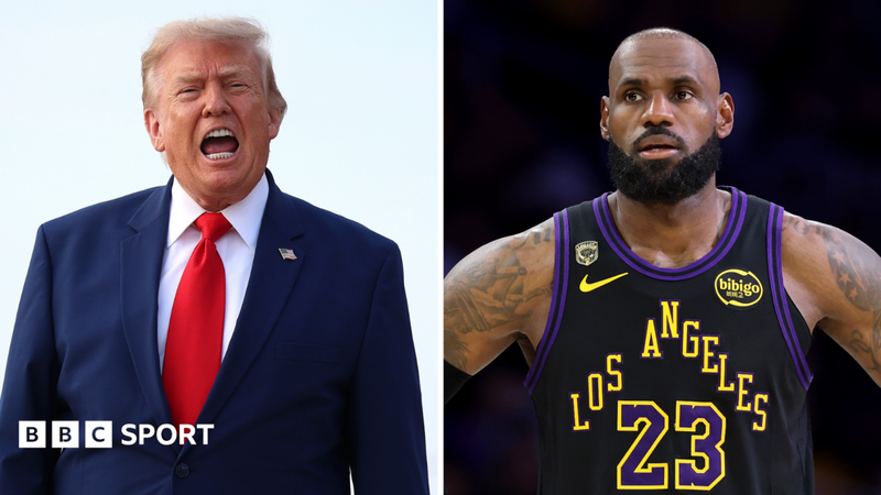 Trump Questions LeBron James' Character Amidst Career Move to 76ers