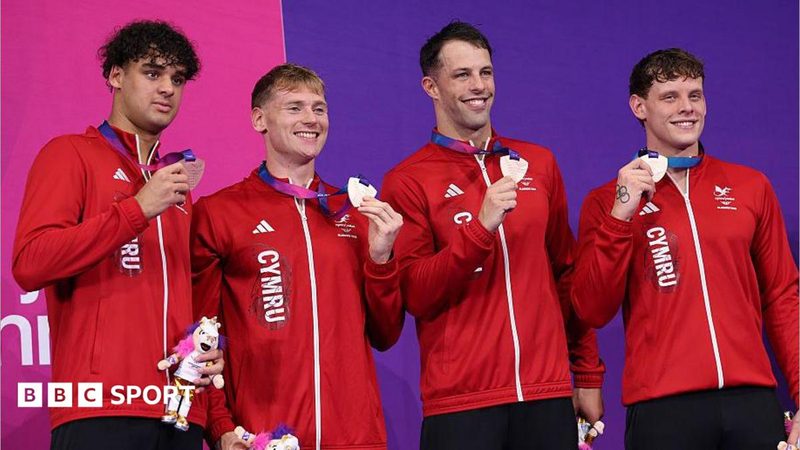 Wales Celebrates Fourth Swimming Medal at Commonwealth Games with 4x200m Bronze