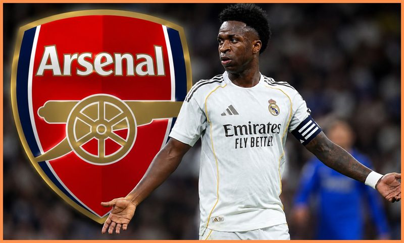 Arsenal Eyes Ambitious Vinicius Junior Transfer, But Player's Intentions Matter