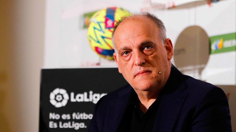 Le président de la Ligue de football espagnole, Javier Tebas, dénonce le message de Gianni Infantino