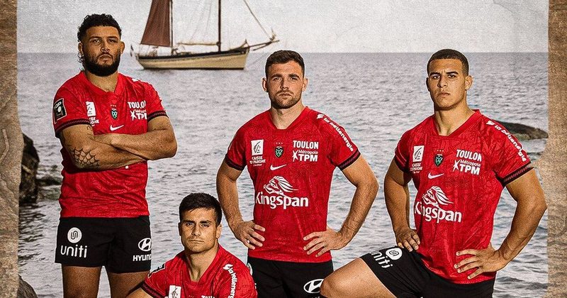 Le RCT présente son maillot domicile 2026 : hommage aux corsaires de Toulon