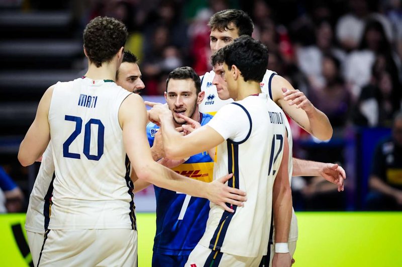 Italia affronta gli USA nei quarti di finale della Volley Nations League 2026
