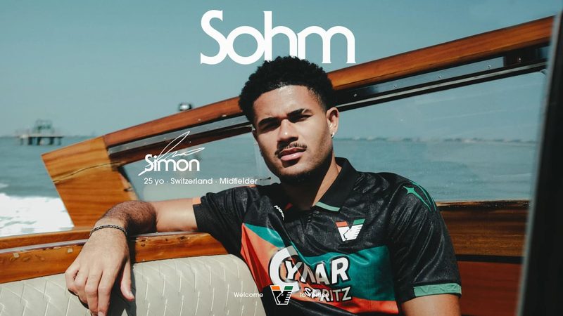 Simon Sohm è ufficialmente un giocatore del Venezia: “Progetto ambizioso”