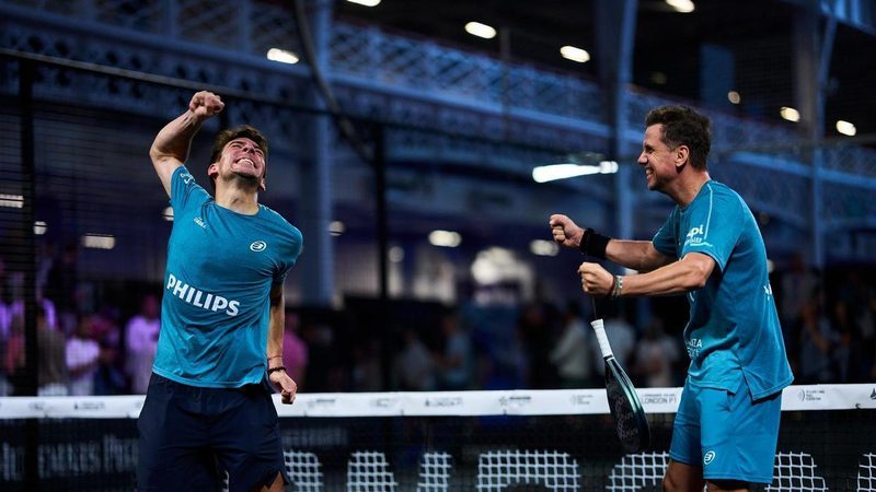 Semifinales de lujo en el London P1: Navarro y Di Nenno brillan en el pádel mundial