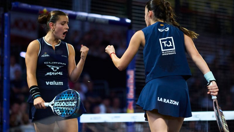 Martina Calvo y Claudia Fernández hacen historia tras conquistar Londres en pádel