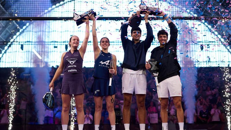 Martina Calvo hace historia y revela los premios del London Premier Padel P1
