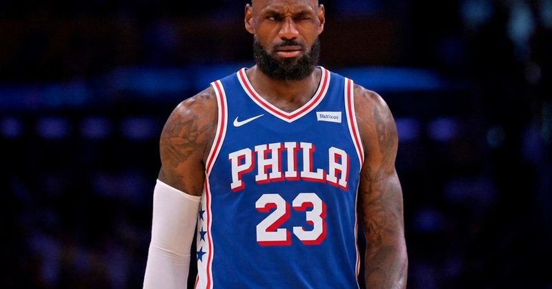 LeBron James debuta con los Sixers el 20 de octubre ante los Knicks