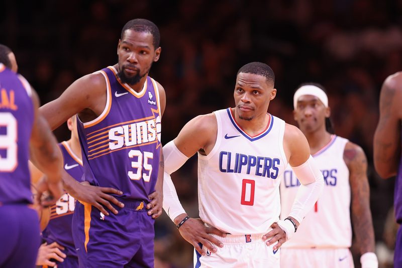 Kevin Durant homenageia Russell Westbrook em carta emocionante após aposentadoria