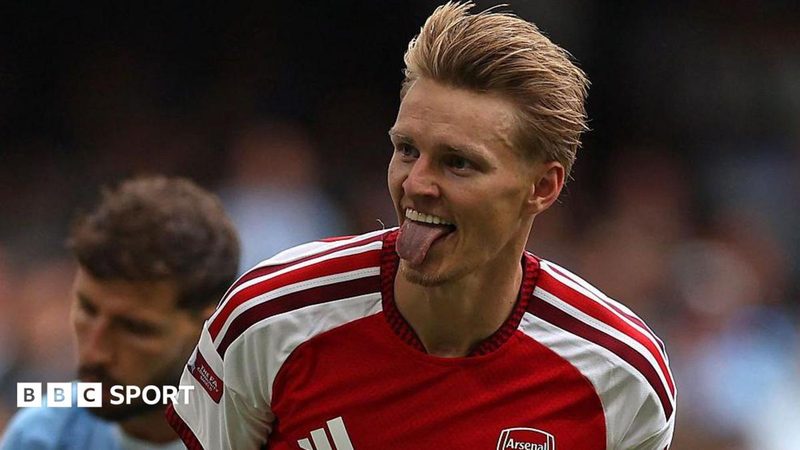 Odegaard Shines in Community Shield, Could Spark Arsenal's Title Defense