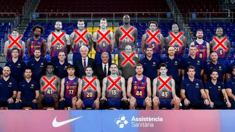 El Barça inicia una revolucionaria reconstrucción para evitar otro año en blanco