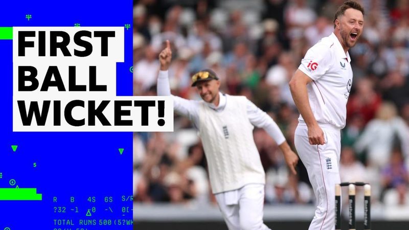 Ollie Robinson's Stunning First-Ball Wicket Sets the Tone for England vs Pakistan