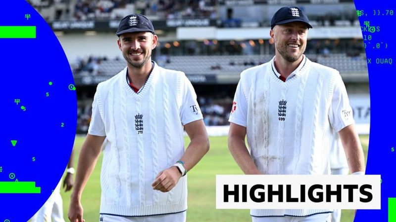 Robinson and Tongue Spark England's Dominance in First Test Against Pakistan