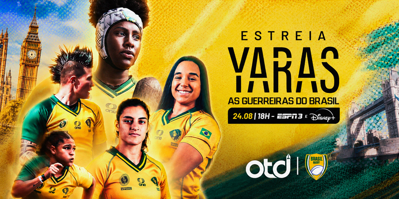 Documentário celebra a trajetória histórica da Seleção Feminina de Rugby do Brasil