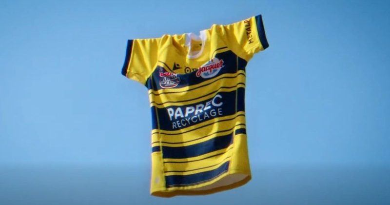 L'ASM Clermont Auvergne dévoile un maillot vintage pour célébrer ses 100 ans