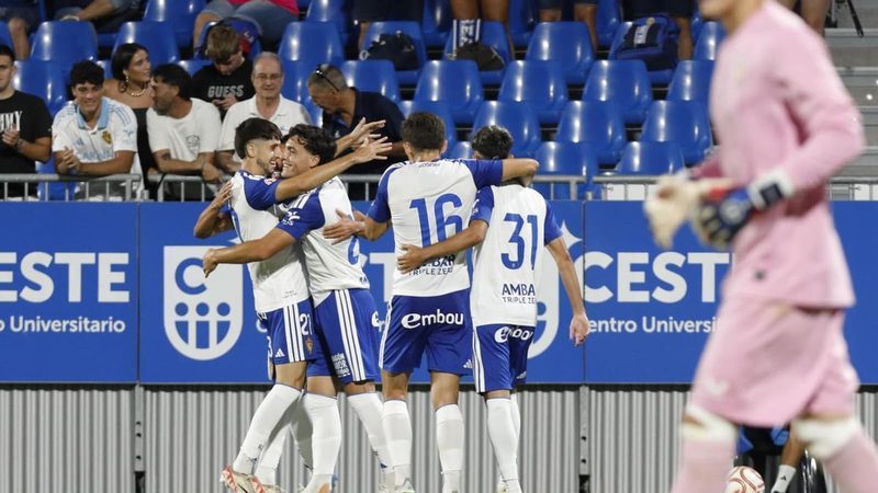 El Real Zaragoza brilla con un contundente 3-1 sobre el Bilbao Athletic