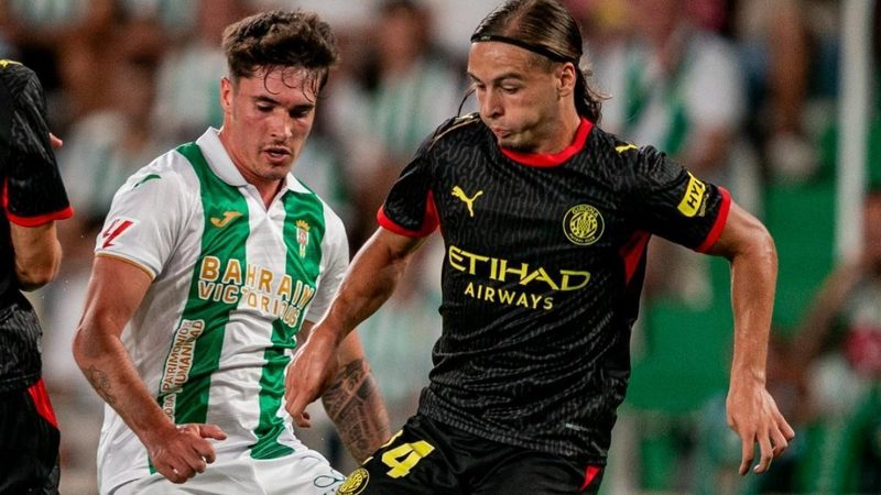 El Girona sufre su primera derrota de la temporada ante el Córdoba