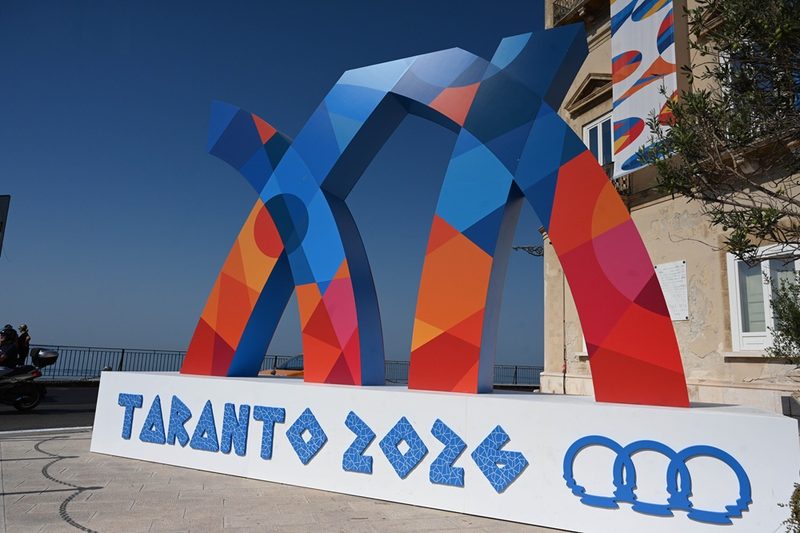 Domani si assegnano i primi titoli ai Giochi del Mediterraneo 2026 a Taranto