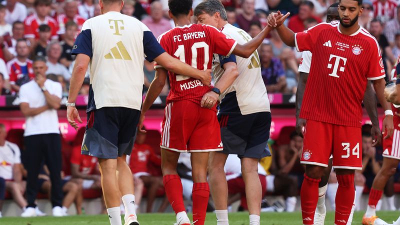 Bayern Múnich confirma la baja de Musiala para la Supercopa contra Dortmund