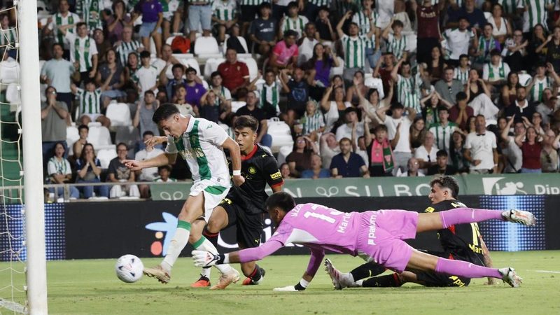 Diego Bri brilla con gol y asistencia en la victoria del Córdoba CF ante el Girona