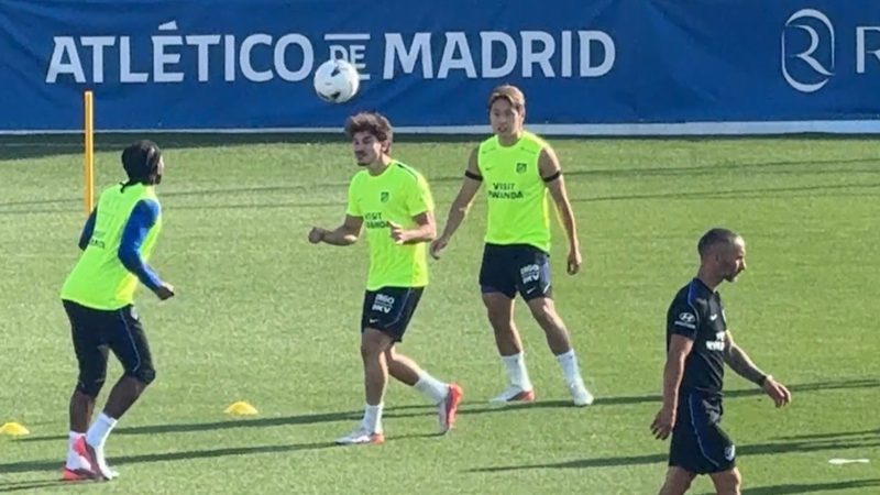 El Atlético se prepara para el Villarreal cuidando las cargas físicas de sus jugadores
