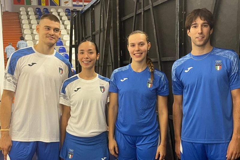 Coppie italiane eliminate nel doppio misto ai Giochi del Mediterraneo 2026