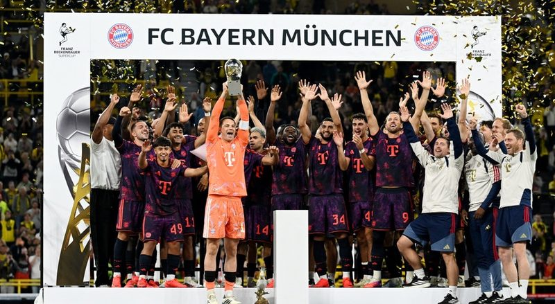 Bayern Munique vence Borussia Dortmund e conquista a Supertaça Alemã pela 13ª vez