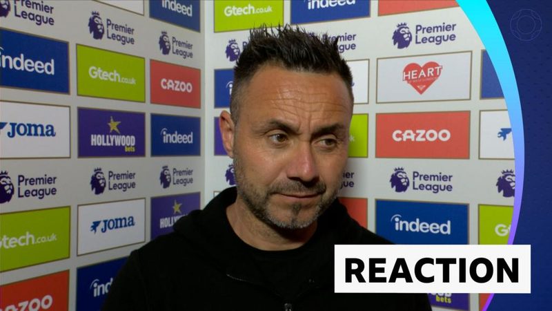 De Zerbi Critiques Spurs' Effort After 3-0 Setback Against Brentford
