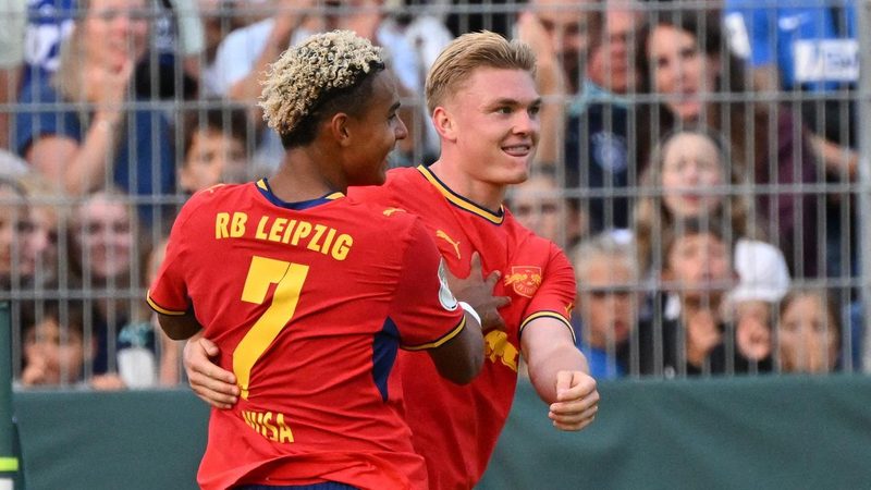 RB Leipzig dominiert mit einem klaren 6:0-Sieg gegen Eintracht Trier im Pokalspiel