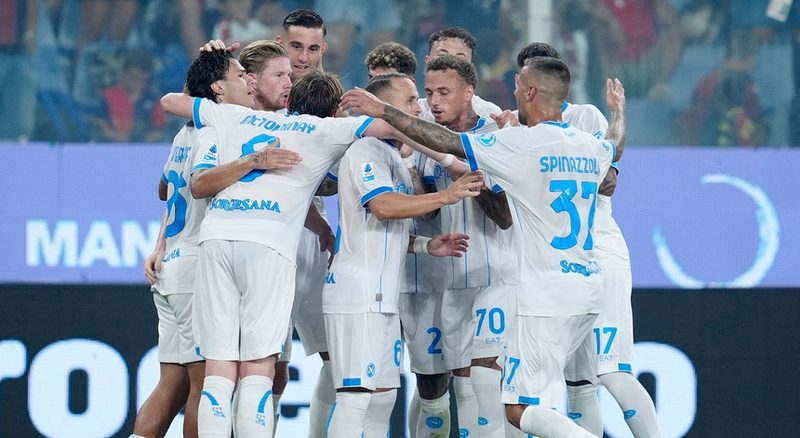 Kevin De Bruyne brilha ao entrar e garante vitória do Nápoles na estreia da temporada