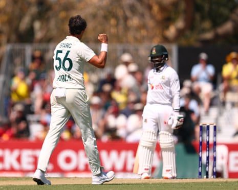Australia Maintains Lead as Bangladesh Struggles in Second Test
