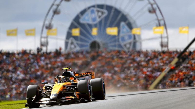 Lando Norris brilla en Zandvoort y Alonso se acerca a los puntos